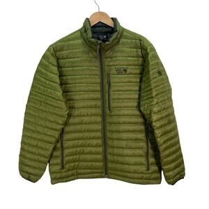 Mountain Hardwear Nitrous Packable 800 Down Fill Green Mens Large